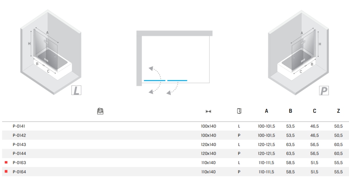 New Trendy eventa parawan